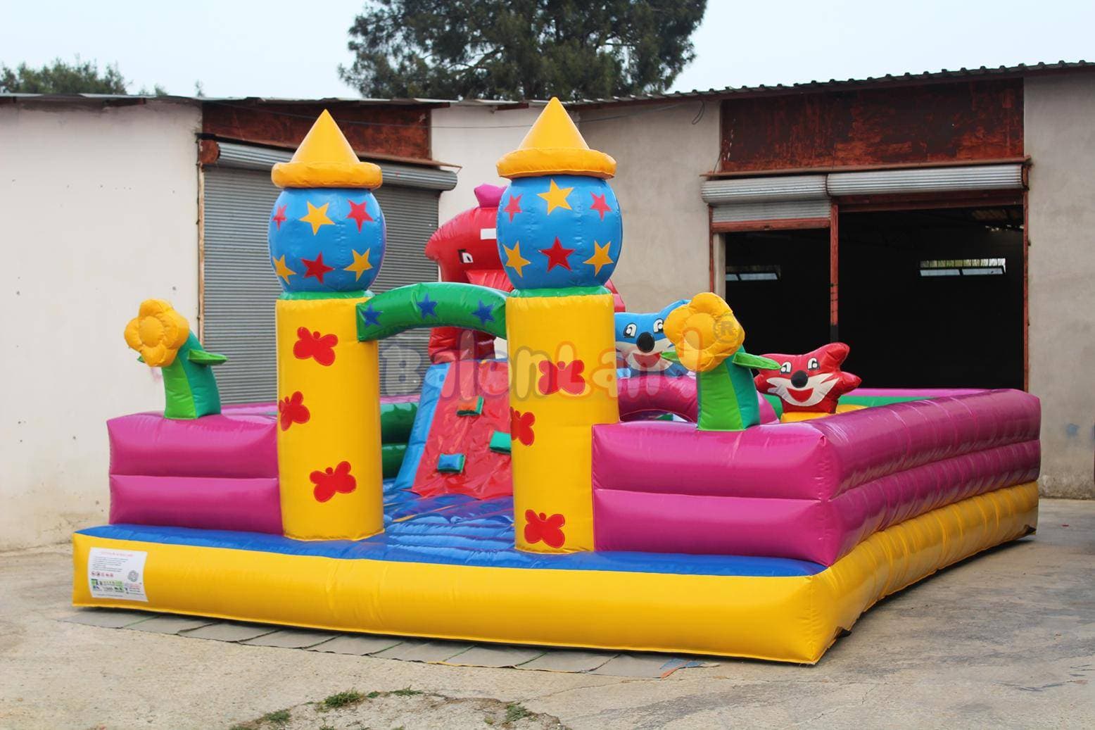 Şişme Çiçekli Bahçe Oyun Parkı