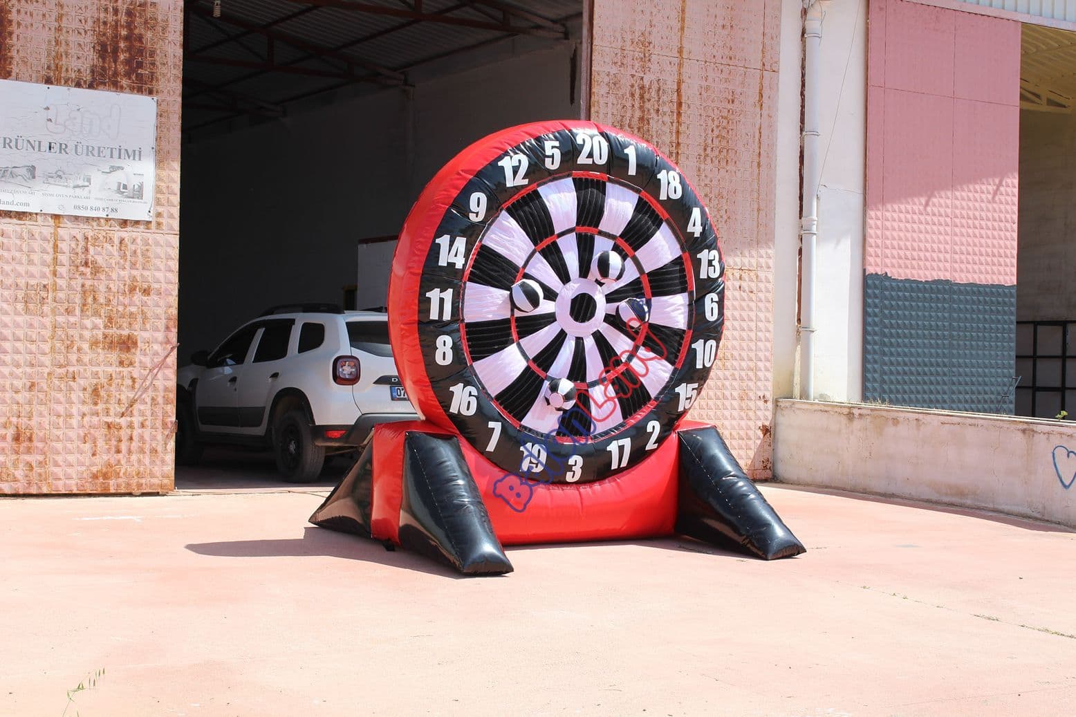 Şişme Futbol Dart - Görsel 1
